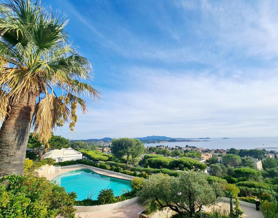 Vue Mer Panoramique - Grande Terrasse Et Piscine Bandol Exterior foto